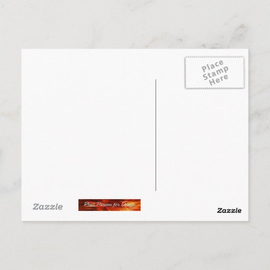 Happy 4 juli 1 Briefkaart (Achterkant)