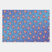 Happy 4 juli Ik hou van de USA Patriotic Gnome Inpakpapier Vel (Voorkant 2)