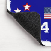 Happy 4 juli - Onafhankelijkheidsdag - Mousepad Muismat (Hoek)