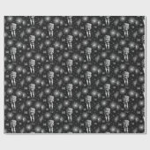 Happy 4 juli President Trump Vuurwerk Onafhankelij Cadeaupapier (Vlak)