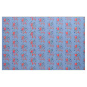 Happy 4 juli Red White Blue Stof (Fat Quarter)