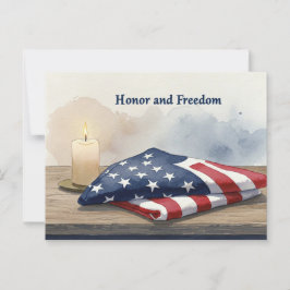 Happy 4 juli Stars and Stripes Briefkaart