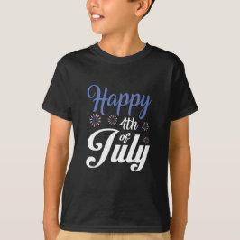 Happy 4 juli t-shirt