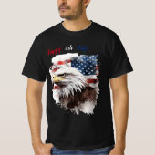 Happy 4 juli t-shirt (Voorkant)