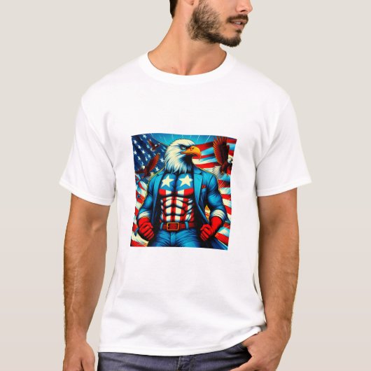 Happy 4 JULI T-shirt (Voorkant)