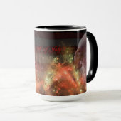 Happy 4 Juli - Vuurwerk de adelaar en het Stadium  Mok (Voorkant rechts)