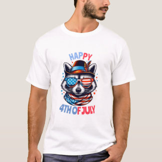 HAPPY 4 TH VAN JULY T-SHIRT