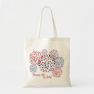 Happy 4 van de Canvas tas van het Vuurwerk van Jul