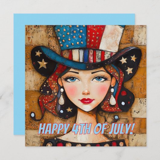 Happy 4 van de Kaart van juli (Voorkant / Achterkant)