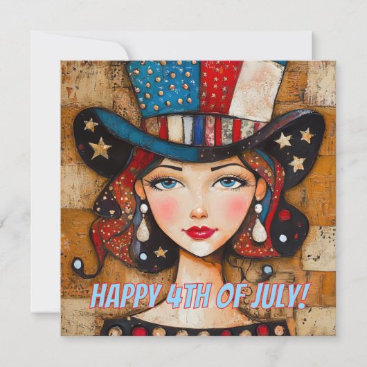 Happy 4 van de Kaart van juli (Voorkant)