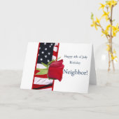 Happy 4 van de verjaardag van roos buurman kaart (Gele Bloem)