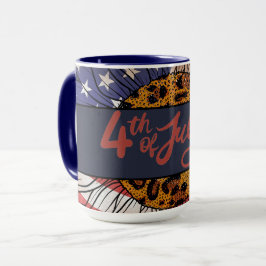 Happy 4 van de Zonnebloem van juli Mok