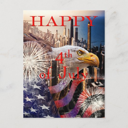 Happy 4 van het Briefkaart van juli (Voorkant)