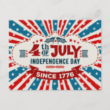 Happy 4 van het Briefkaart van juli