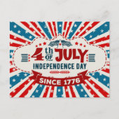 Happy 4 van het Briefkaart van juli (Voorkant)