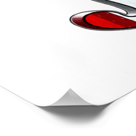 Happy 4 van juli met Fireworks Poster (Hoek)