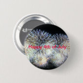 Happy 4 van JuliButton Ronde Button 5,7 Cm (Voorkant /achterkant)