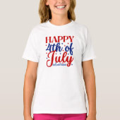 Happy 4e juli t-shirt (Voorkant)