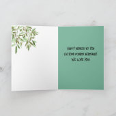 Happy 4th Birthday Grandson Koala Wildlife Kaart (Binnen)