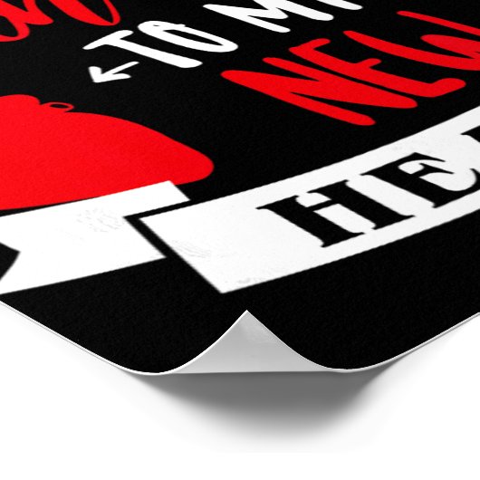 Happy 4th Birthday To My New Heart, Transplant Ann Poster (Hoek)