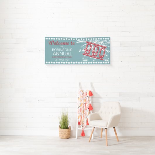 Happy 4th Fireworks BBQ ID185 Spandoek (Insitu)