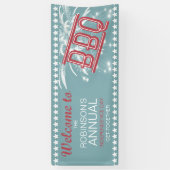 Happy 4th Fireworks BBQ ID185 Spandoek (Verticaal)