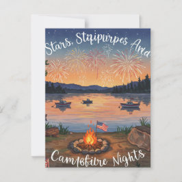 Happy 4th juli poten voor vrijheid Briefkaart