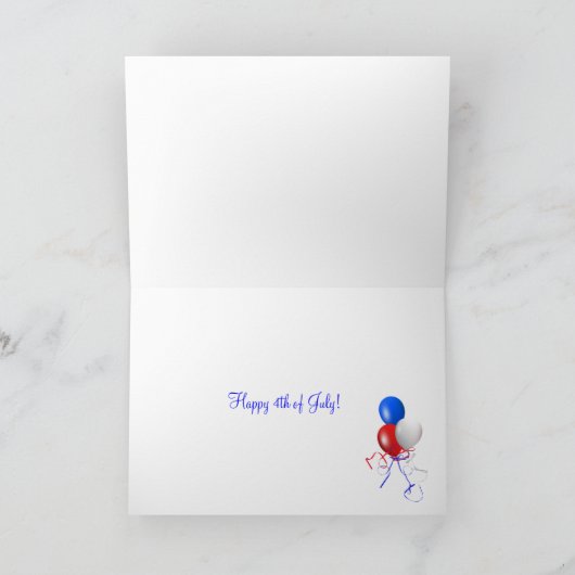 Happy 4th kaart (Binnen)