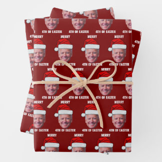 Happy 4th Of Easter Christmas Inpakpapier Vel