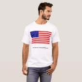 HAppy 4th of Jluy, God Bless America T-shirt (Voorkant volledig)