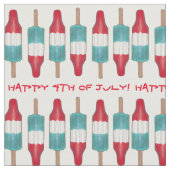 Happy 4th of julAmericana Rocket Pop Popsicles Stof (Close Up)