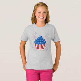 Happy 4th of Juli Meisjes T-shirt