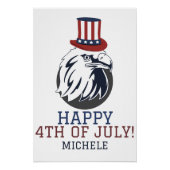 Happy 4th of Juli Onafhankelijkheidsdag Amerika pa Perfect Poster (Voorkant)