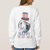 Happy 4th of Juli Onafhankelijkheidsdag Amerika pa Trui (Achterkant)