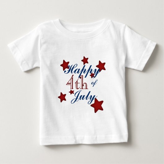 Happy 4th of Juli Tshirt (Voorkant)