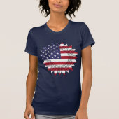 Happy 4th of Juli Vrouws T-shirt (Voorkant)