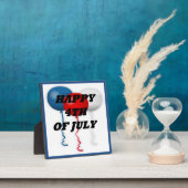 "HAPPY 4TH OF JULY" BALLOONS FOTOPLAAT (Insitu)