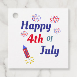 Happy 4th Of July Bedankjes Labels
