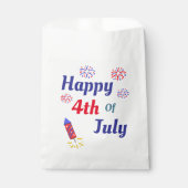 Happy 4th Of July Bedankzakje (Voorkant)