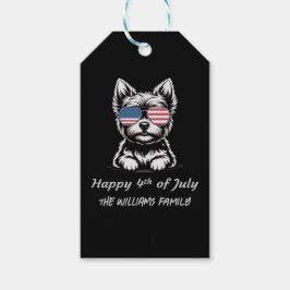 Happy 4th of July beroemd gemaakt door Funny Patri Cadeaulabel