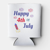 Happy 4th Of July Blikjeskoeler (Voorkant)