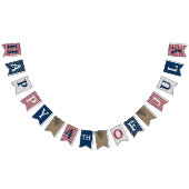 Happy 4th of July Bunting Banner (Alle)