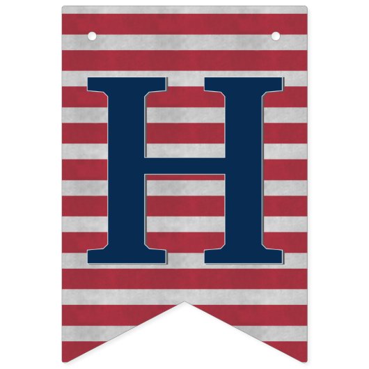 Happy 4th of July Bunting Banner (Eerste vlag)
