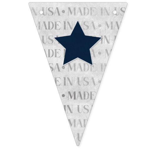 Happy 4th of July Bunting Banner (Tweede vlag)