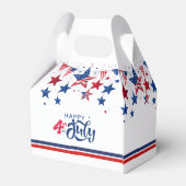 Happy 4th of July Hanging Stars ID1103 Bedankdoosjes (Achterkant)