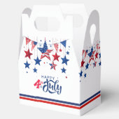 Happy 4th of July Hanging Stars ID1103 Bedankdoosjes (Geopend)
