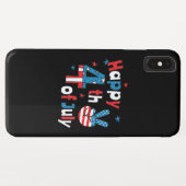 Happy 4th of July Independence Day Case-Mate iPhone Case (Achterkant (horizontaal))