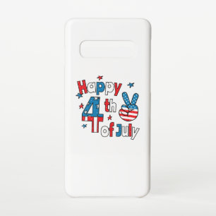 Happy 4th of July Independence Day Samsung Galaxy S10 Hoesje