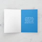 Happy 4th of July Kleindochter Custom Kaart (Binnen)