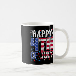 Happy 4th Of July Patriotic American Us Flag 4th O Koffiemok